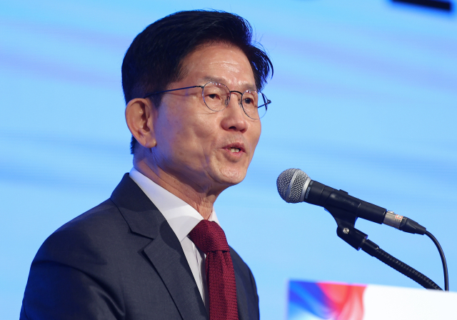 국민의힘 김문수 대선 후보가 15일 서울 영등포구 중소기업중앙회에서 열린 