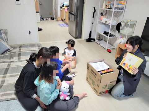 청송경찰서, 산불 피해 가정 찾아 'SA(사)랑 나눔' 실시