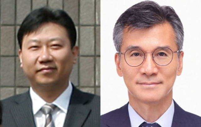 김도완 신임 법무부 감찰관(왼쪽)과 김성동 신임 대검 감찰부장. 법무부 제공
