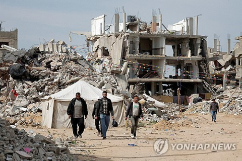 팔레스타인 가자지구. 로이터=연합뉴스