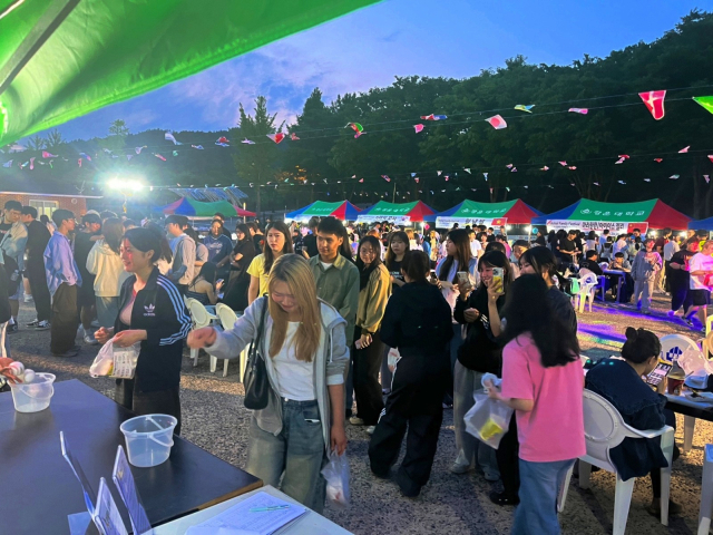 지난 14일 경운대 외국인 유학생들이 