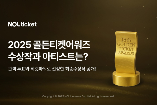NOL 티켓 골든티켓어워즈 결과 발표 (사진= 놀유니버스 제공)