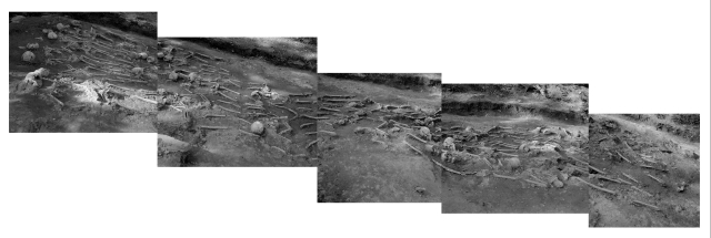 강용석, 한국전쟁 민간인 학살, 경남 진주시 명석면 문산읍 상문리 진성고개 민간인 희생자 유해 발굴현장, 2009