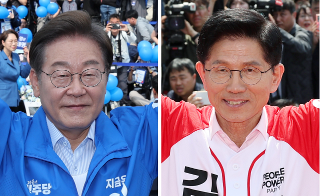이재명·김문수, 나란히 격전지 수도권 공략