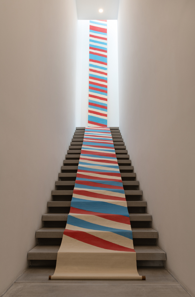 PATRICK SAYTOUR(파트릭 세투르), Progress,1362 X 79cm,painted fabric,1968