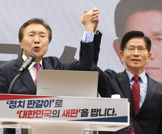 손학규, 김문수 지지 선언 
