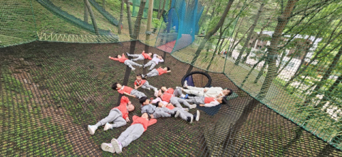 청송 진보초 병설유치원, 흥림산 자연휴양림서 현장체험학습…