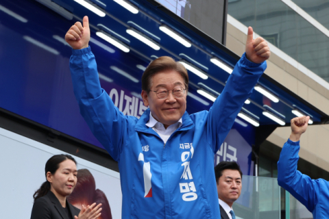 이재명 당선 확실…전국 개표율 40% 넘어서