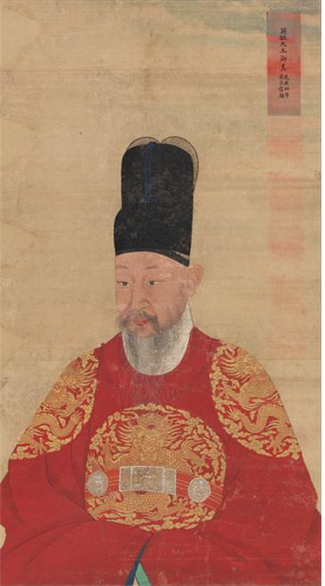 1900년에 복원된 영조 어진.