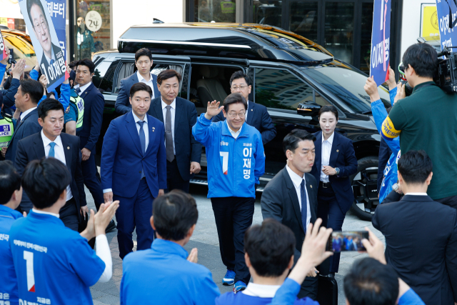 더불어민주당 이재명 대선 후보가 