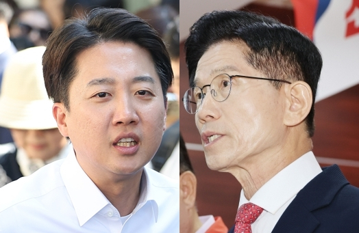 이준석, 김문수. 연합뉴스