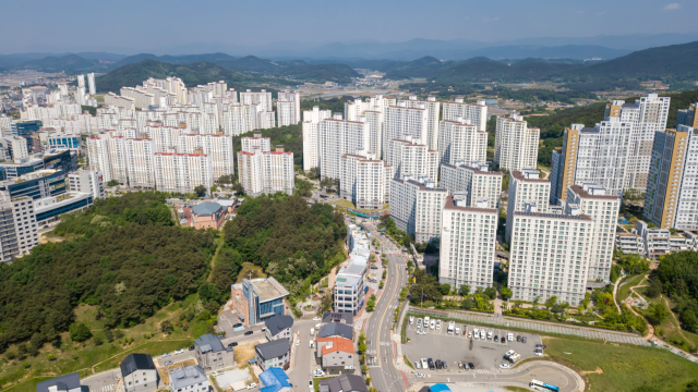 경북도청 신도시 전경. 경북도 제공.