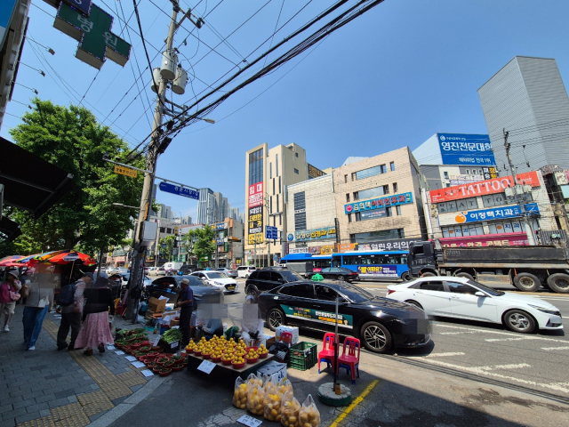 26일 오전 대구 남구 서부정류장 앞에 정차 중인 택시 차량들. 김지수 기자