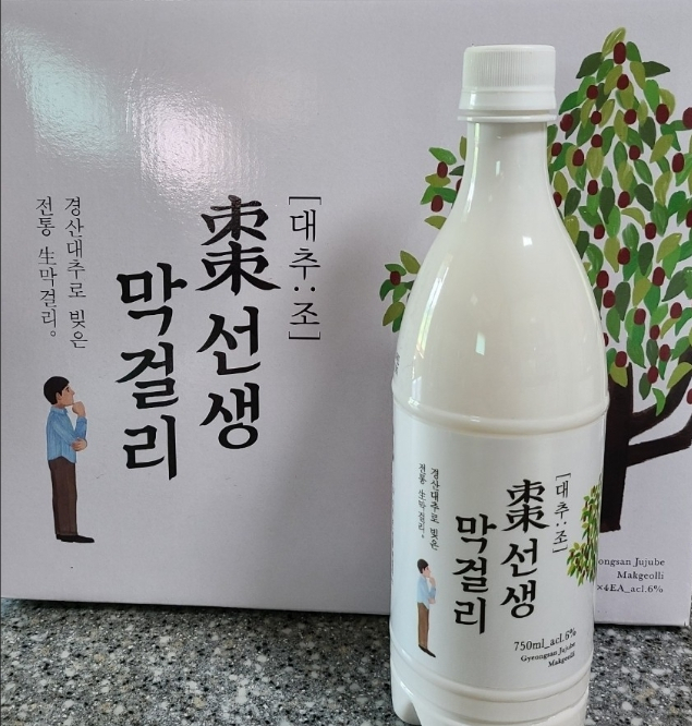 대경대 대경양조에서 생산되는 조선생 막걸리. 대경대 제공