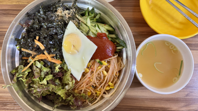 논산칼국수 보리밥