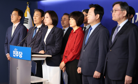 민주당 합류 '보수 인사들'…이재명 후보 공개 선언