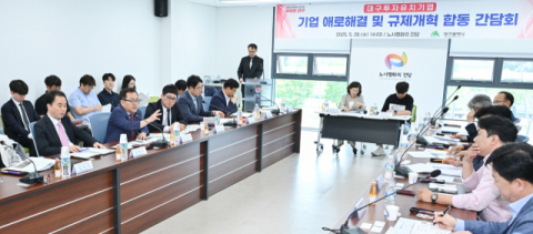 대구시, '기업 애로 해결·규제 개선 합동 간담회' …현장 목소리 반영 확대   