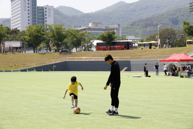 경일대 축구학과, 유아 축구 교육업체 