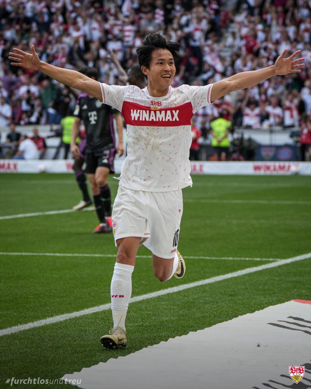 독일 프로축구 분데스리가의 우니온 베를린에서 뛰고 있는 정우영. 우니온 베를린 SNS 제공