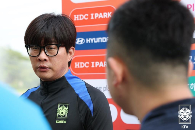 신상우 여자 축구대표팀 감독. 대한축구협회 제공