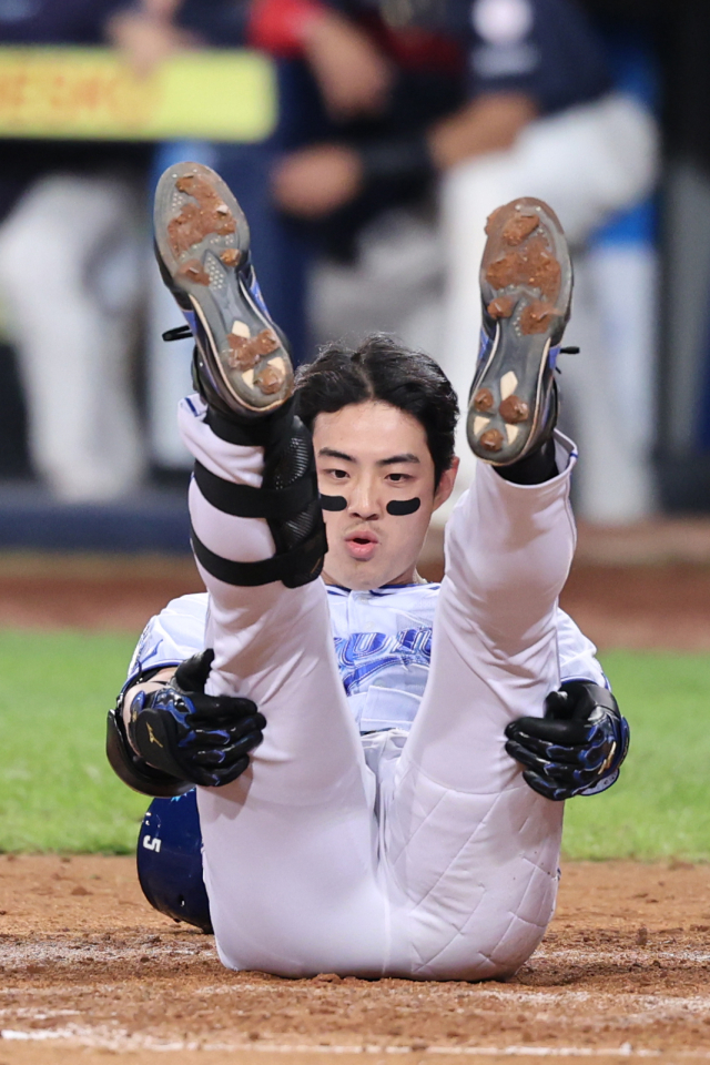 삼성 라이온즈의 구자욱. 삼성 제공