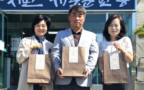 안동생강연구소, 국가유공자에게 건강식품 기부