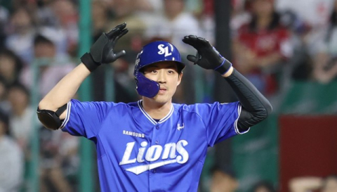 '침묵하던 구자욱 3안타' 연승 행보 끊긴 삼성 라이온즈, SSG에 설욕 성공