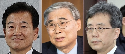 정동영, 이종석, 김현종. 연합뉴스