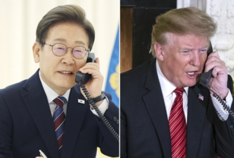 李대통령, 트럼프와 20분간 첫 통화…취임 사흘만