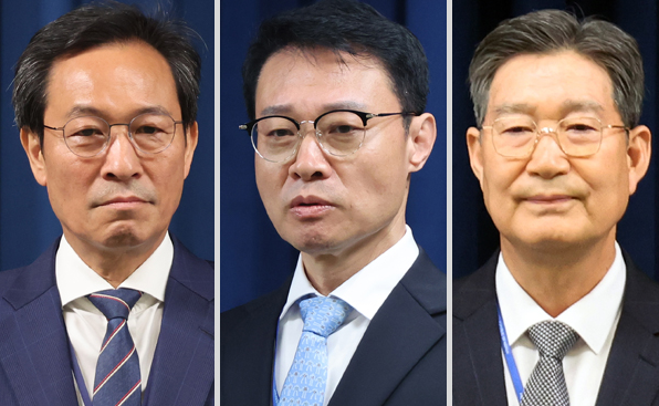 정무수석 우상호·홍보수석 이규연·민정수석 오광수