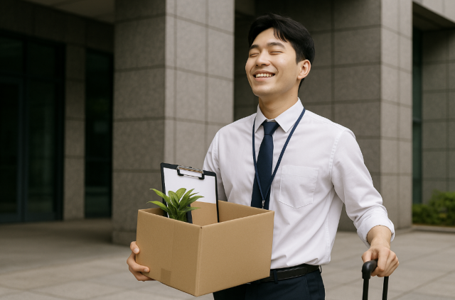 과거에 비해 이직이 자유로운 2030세대 AI 생성 이미지 . ChatGPT