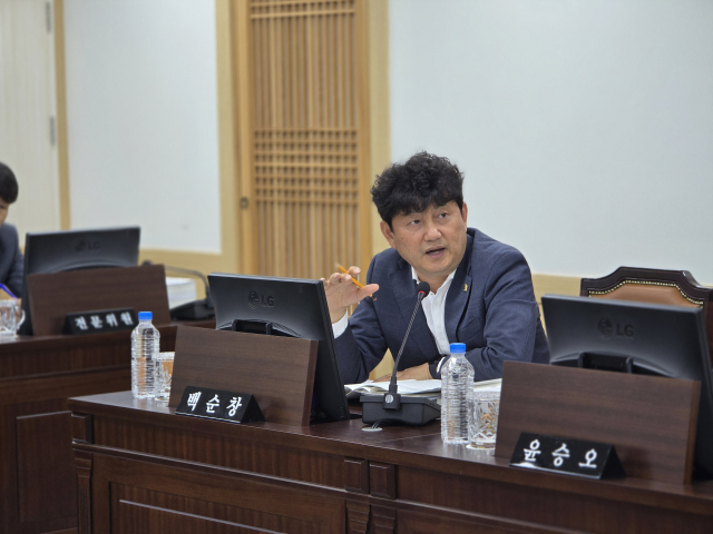 백순창 경북도의원. 경북도의회 제공