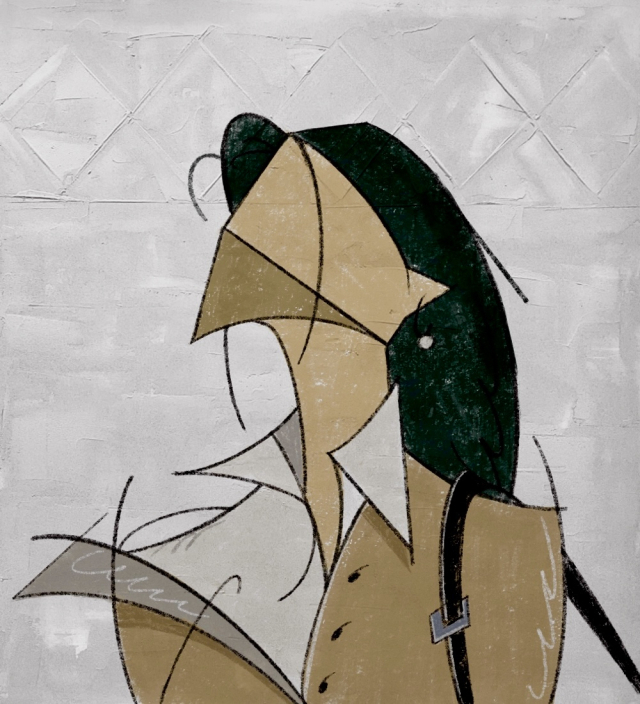 김동훈, somebody2, 110x100cm, Painting on panel, 2025