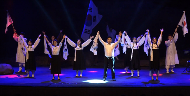 경산 오페라단 공연 모습. 경산 오페라단