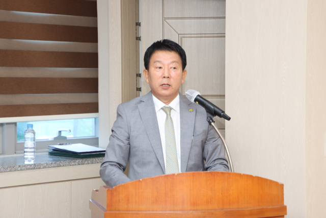 김덕수 제12대 김천시새마을회장. 김천시새마을회 제공