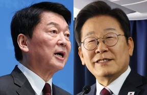 안철수, 이재명. 연합뉴스