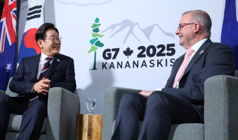 한국·호주 정상회담…