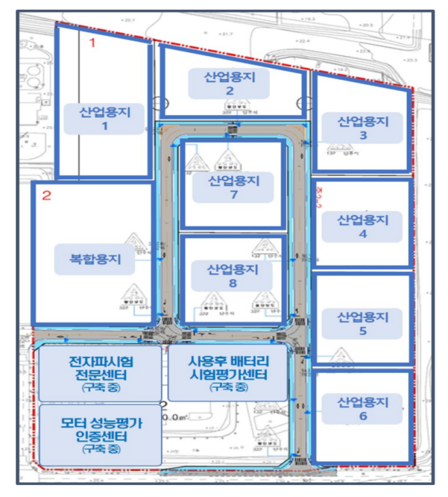 대구시가 정부의 배터리 순환정책과 맞물려 달성2차산단 이차전지 순환파크에 입주할 기업 모집에 본격 착수했다. 대구시 제공