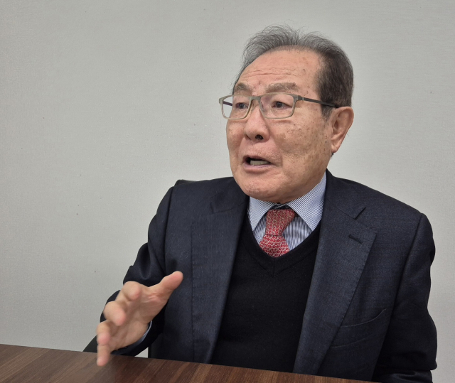 한국콜마 회장인 윤동한 영남대 총동창회장. 매일신문DB