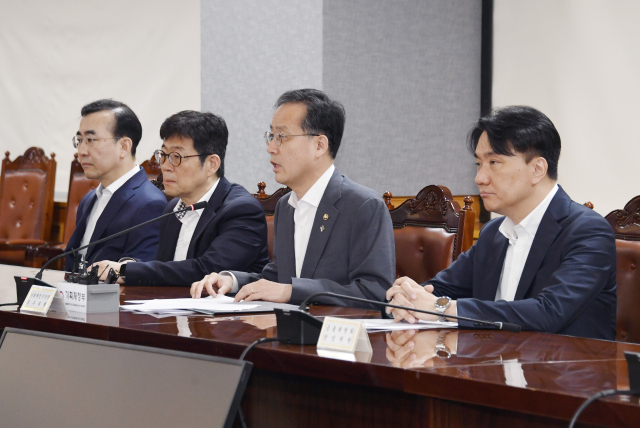 이형일 기획재정부 장관 직무대행 1차관은 19일 서울 중구 은행회관에서 열린
