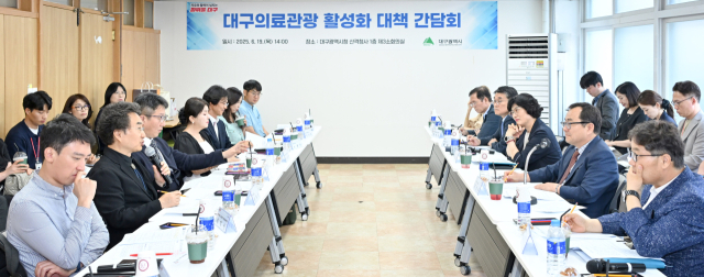 대구시가 외국인환자 유치 확대와 의료관광 활성화를 위해 산·학·관이 참여한 전략 간담회를 개최했다. 대구시 제공