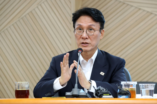 김민석 국무총리 후보자가 20일 대구 수성구 대구디지털혁신진흥원에서 열린 