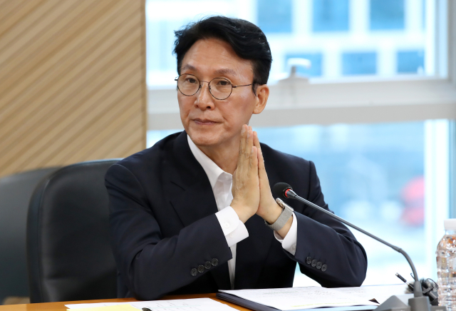 김민석 국무총리 후보자가 20일 대구 수성구 대구디지털혁신진흥원에서 열린 