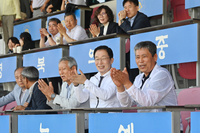 임종식 경북교육감이 예천에서 개최된 