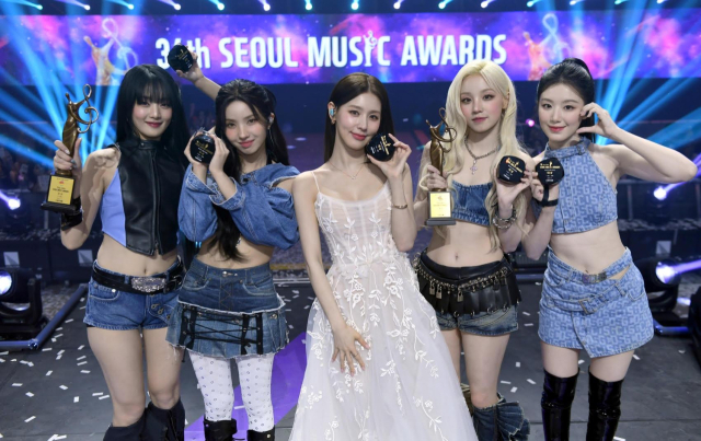 제34회 서울가요대상을 차지한 아이들. 서울가요대상 조직위원회 제공