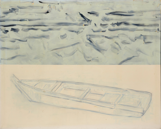 이강소, 무제-88008, 1988, 캔버스에 유채, 182 x 227 cm(71.65 x 89.37 in). Courtesy Thaddaeus Ropac gallery, London·Paris·Salzburg·Milan·Seoul ©Lee Kang So/Lee Kang So Zagupsil
