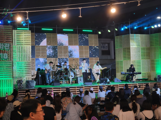 지난해 열린 어뮤즈 콘서트 모습, 경주시 제공