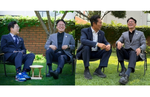 박찬대 이어 정청래도 김민석과 포옹 