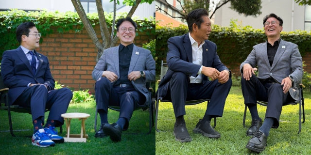 왼쪽 박찬대 페이스북, 오른쪽 정청래 페이스북