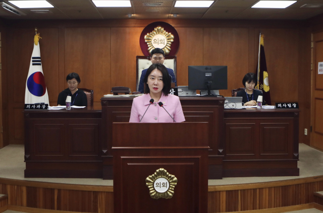 24일 대구 중구의회가 제306회 정례회 제2차 본회의에서 중구청의 책임 있는 행정을 요구하고 나섰다. 중구의회 제공